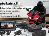 Dviguba Bluetooth laisvų rankų įranga motociklui V