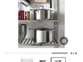 Ikea Kungsfors lentyna, nerūdijantis plienas, 60cm - nuotraukos Nr. 2