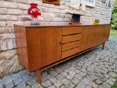 Vintažinė mid century riešutmedžio indauja/komoda - nuotraukos Nr. 5