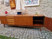 Vintažinė mid century riešutmedžio indauja/komoda - nuotraukos Nr. 20