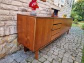 Vintažinė mid century riešutmedžio indauja/komoda - nuotraukos Nr. 21