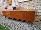 Vintažinė mid century riešutmedžio indauja/komoda - nuotraukos Nr. 28