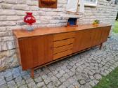 Vintažinė mid century riešutmedžio indauja/komoda - nuotraukos Nr. 29