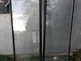 Vitrinos stiklo paketai paketas vitrina su rėmu