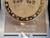 Monetaria paauksuotų medalių kolekcija pigiau - nuotraukos Nr. 2