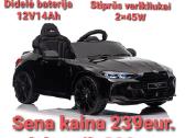 Vienvietis Elektromobilis Vaikams Bmw M4 12v 14ah - nuotraukos Nr. 2