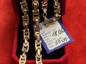 Prabangi masyvi auksinė Gucci grandinė 55cm - nuotraukos Nr. 5
