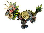 Cloisonne Chinese Dragon - nuotraukos Nr. 2
