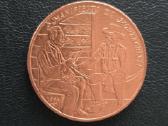Kuba Cuba 1994 1 peso Montecristi Manifesto Cu Unc