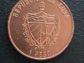 Kuba Cuba 1994 1 peso Montecristi Manifesto Cu Unc - nuotraukos Nr. 2