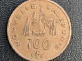 Naujoji Kaledonija 1984 100 francs Ni-brass