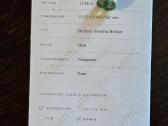 Parduoda 12,46ct natūralų peridotą - nuotraukos Nr. 2