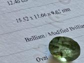 Parduoda 12,46ct natūralų peridotą - nuotraukos Nr. 3