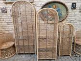 Vintažinės skelto bambuko rankų darbo etažerė - nuotraukos Nr. 38