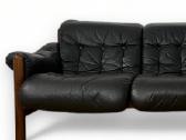 Vintažinė Gote mobler nassjo odinė sofa - nuotraukos Nr. 4