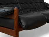 Vintažinė Gote mobler nassjo odinė sofa - nuotraukos Nr. 8