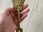 Vintažinis ortodoksų koptų kryžius iš bronzos - nuotraukos Nr. 8