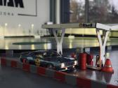 Pasivažinėjimas drift trasoje su RC drift modeliu