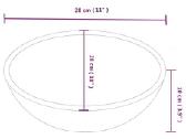 Praustuvai 2vnt keramika 50% Kaina - nuotraukos Nr. 12