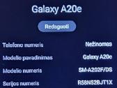 Samsung A20e Sm-a202f/DS galinis dangtelis - nuotraukos Nr. 7