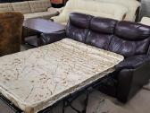 Odiniai Baldai Kampas sofa Reglainer komplektas - nuotraukos Nr. 4