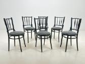 Thonet stiliaus medinė kėdė - nuotraukos Nr. 13