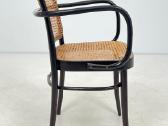 Thonet stiliaus krėslas su ratanu - nuotraukos Nr. 4