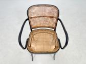 Thonet stiliaus krėslas su ratanu - nuotraukos Nr. 6