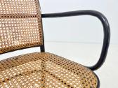 Thonet stiliaus krėslas su ratanu - nuotraukos Nr. 9