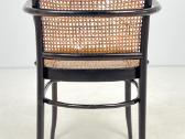 Thonet stiliaus krėslas su ratanu - nuotraukos Nr. 11