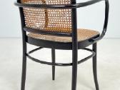 Thonet stiliaus krėslas su ratanu - nuotraukos Nr. 12