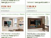 Moderni svetainės sekcija su LED apšvietimu - nuotraukos Nr. 3