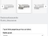 Parduodamas visiškai naujas svetainės kampas - nuotraukos Nr. 8