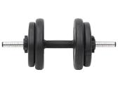 Vidaxl Štanga ir svarmenys su svoriais, 60kg - nuotraukos Nr. 3