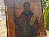 Šv. Antano Didžiojo ikona XIX - XX a - nuotraukos Nr. 5