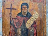 Šv. Antano Didžiojo ikona XIX - XX a