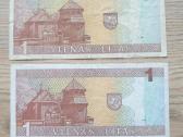 1994 metų apyvartiniai 1 litai - nuotraukos Nr. 2