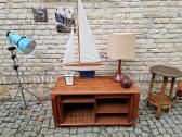 Vintažinė mid century tikmedžio stalinė lempa - nuotraukos Nr. 12