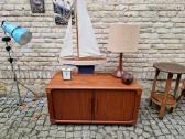 Vintažinė mid century tikmedžio stalinė lempa - nuotraukos Nr. 22
