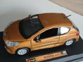 Peugeot206, 207, 407modeliukai 1:24 - nuotraukos Nr. 3