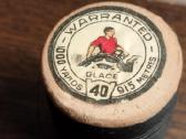 Tarpukario eksportinė siūlų špūlė. - nuotraukos Nr. 2