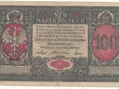 Lenkija 100 markių 1916