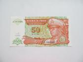 50 makutu , Zairas , 1993 unc