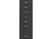 Mobilioji dokumentų spintelė su ratukais 109cm - nuotraukos Nr. 2