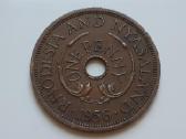Rodezija ir Njasalendas 1 pensas 1956 - nuotraukos Nr. 2