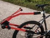 Vaikiško dviračio tvirtinimo sistemą „Trail Angel"