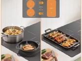 5k. indukcinė kaitlentė Karinear 90cm Flexi Zone - nuotraukos Nr. 4