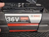 Bosch baterija 36v, 4,0ah - nuotraukos Nr. 2