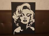 Tapytas paveikslas Marilyn Monroe