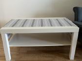 Baltas kavos staliukas Ikea
